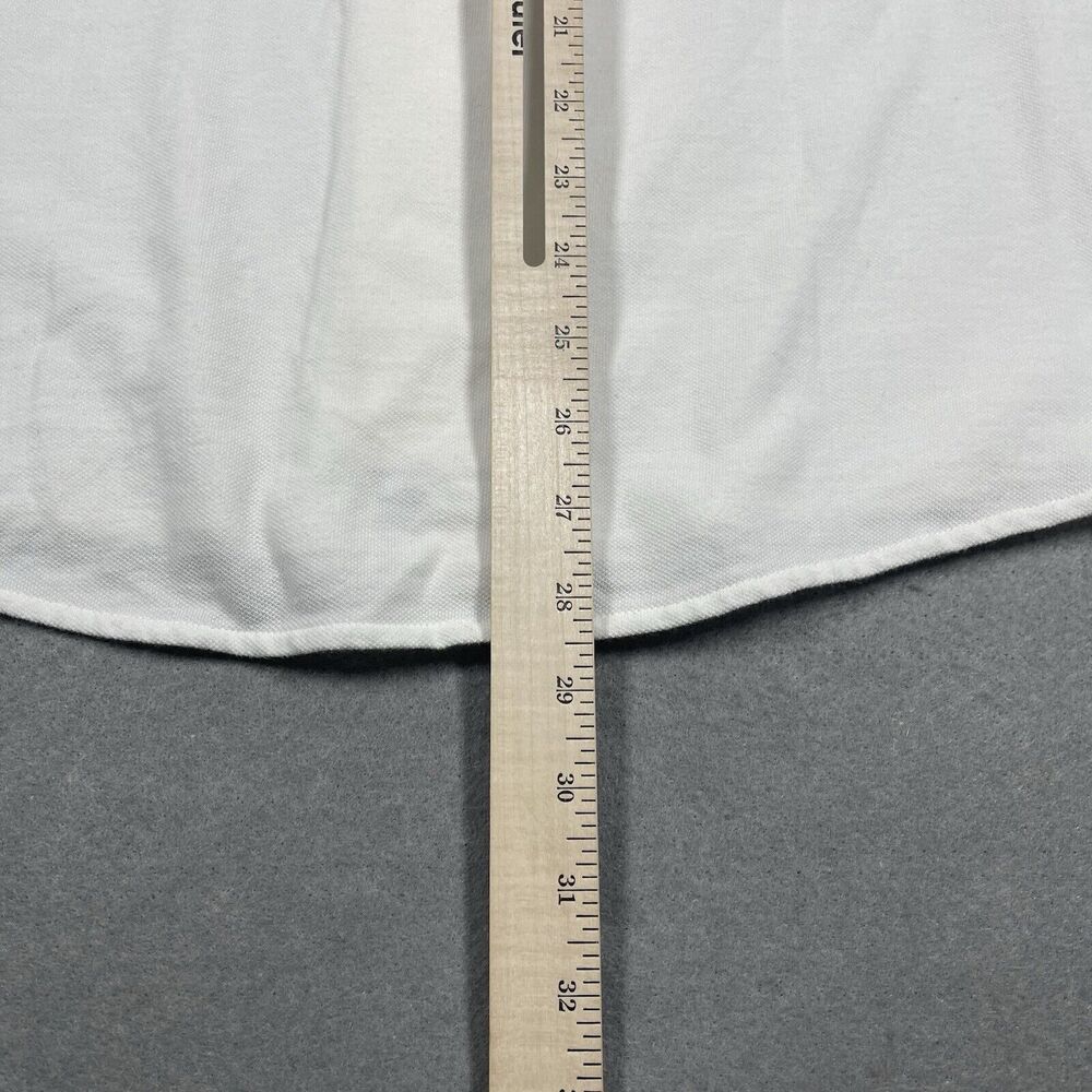 Vineyard Vines Shirt Mens Small White Surfside Pique Shirt Long Sleeve Button Up - Picture 11 of 13